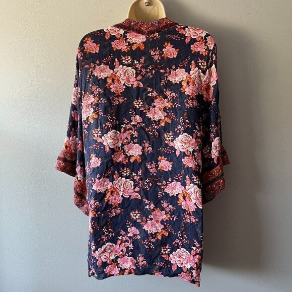 Matilda Jane Olivia Floral Boho Kimono Cardigan Size XS/S - Picture 3 of 6